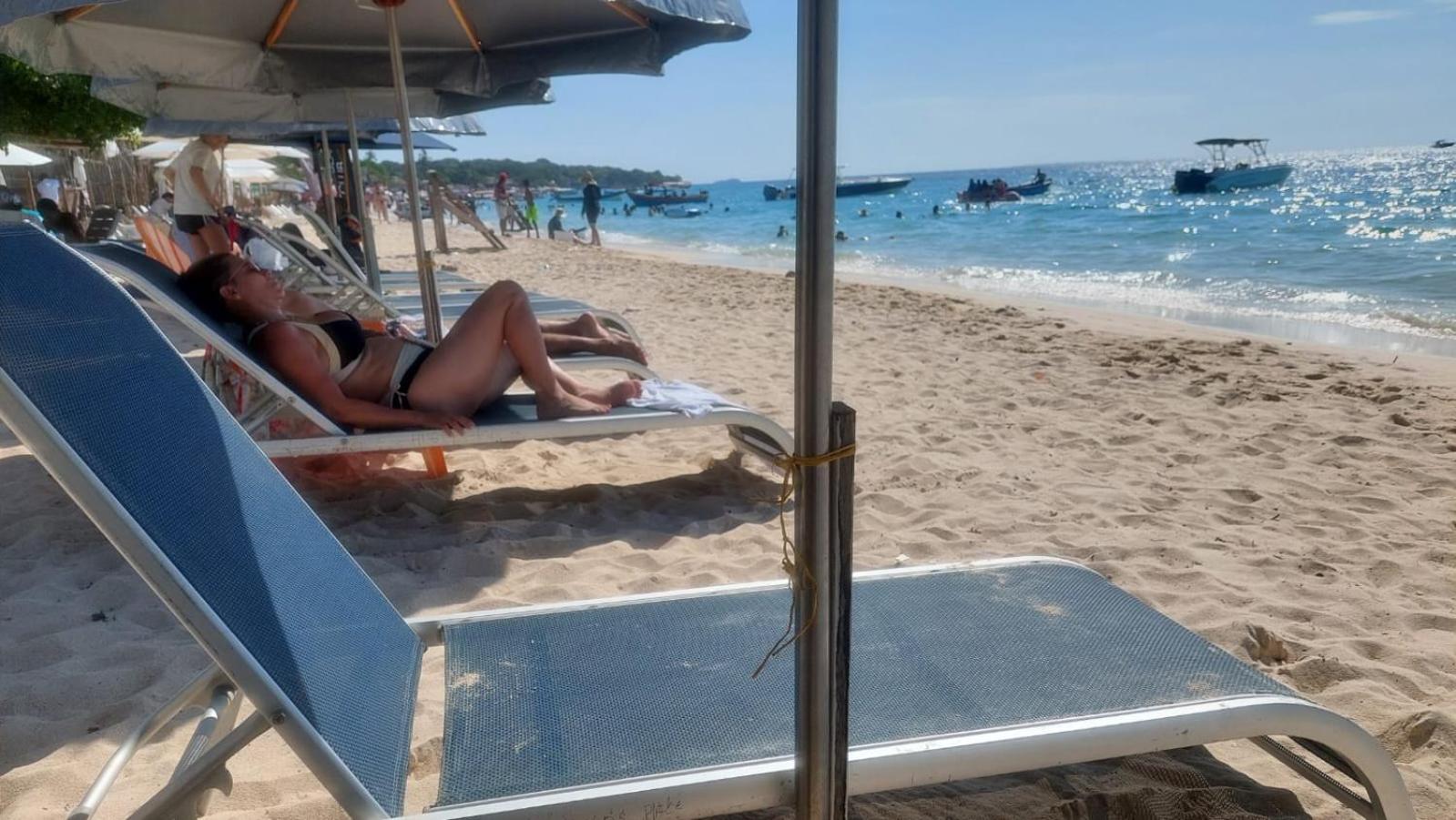 A Pousada A Orilla Del Mar En Baru Cartagena Exterior foto